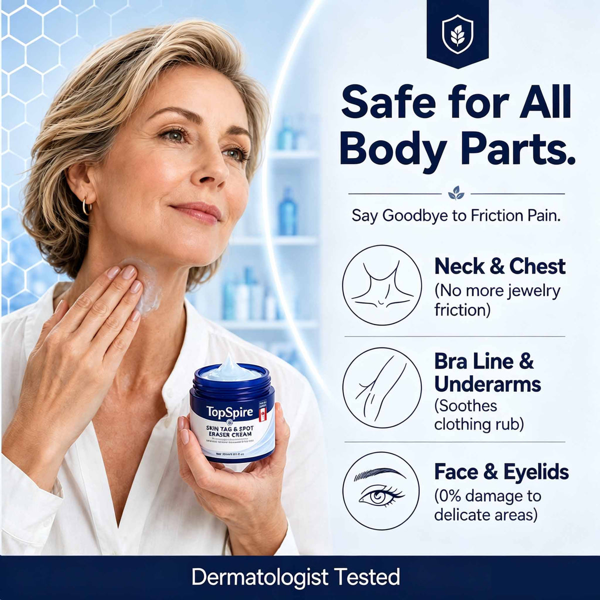 TopSpire® 7-𝐃𝐚𝐲 𝐒𝐤𝐢𝐧 𝐓𝐚𝐠 & 𝐒𝐩𝐨𝐭 𝐄𝐫𝐚𝐬𝐞𝐫 𝐂𝐫𝐞𝐚𝐦 (Zero Pain, Zero 𝐒𝐜𝐚𝐫𝐬 Formula)🌱