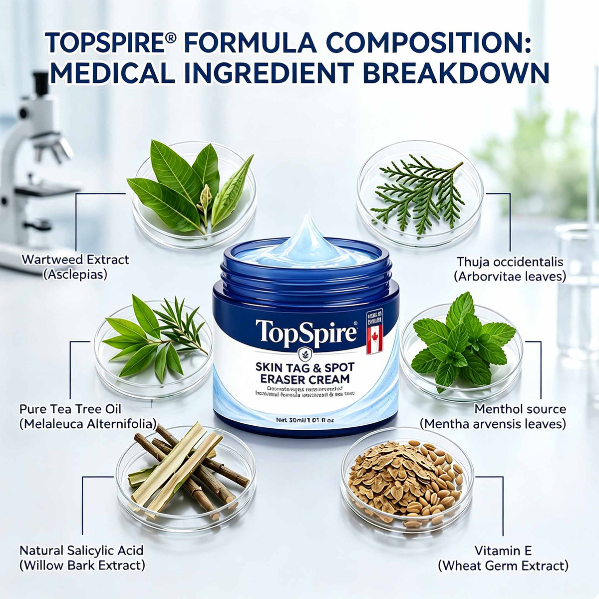 TopSpire® 7-𝐃𝐚𝐲 𝐒𝐤𝐢𝐧 𝐓𝐚𝐠 & 𝐒𝐩𝐨𝐭 𝐄𝐫𝐚𝐬𝐞𝐫 𝐂𝐫𝐞𝐚𝐦 (Zero Pain, Zero 𝐒𝐜𝐚𝐫𝐬 Formula)🌱